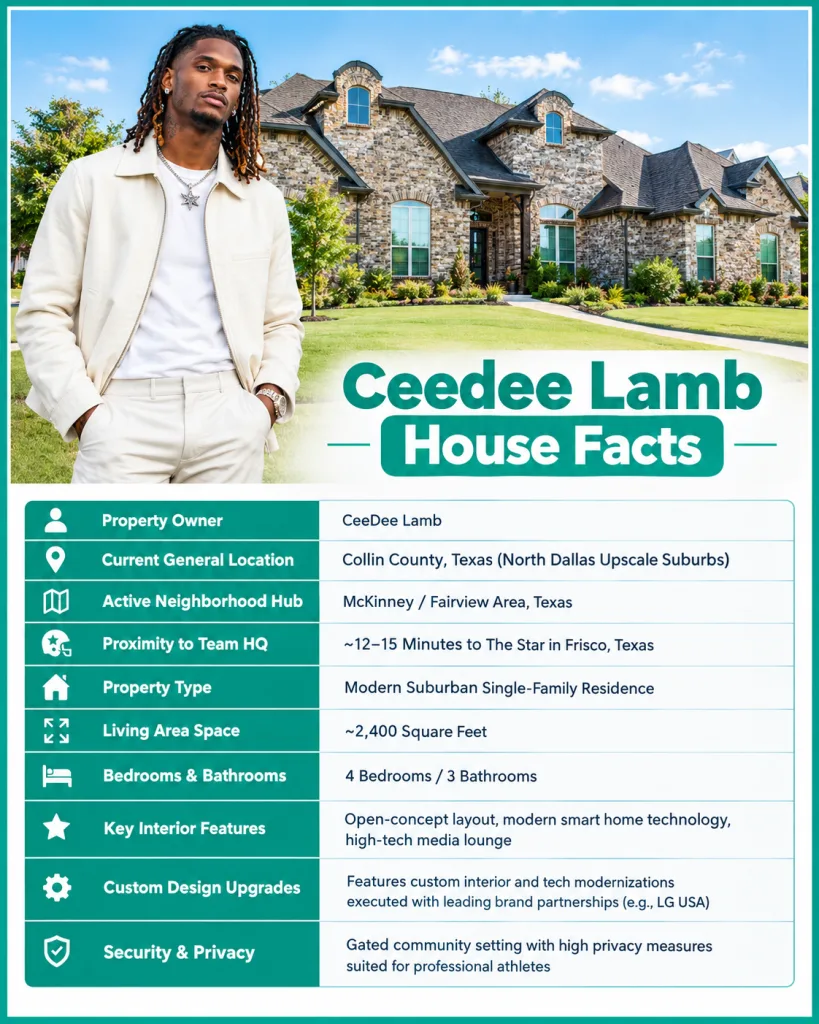 CeeDee Lamb House Facts