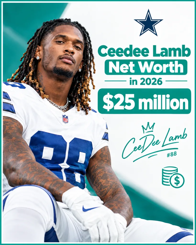 Ceedee Lamb Net Worth in 2026