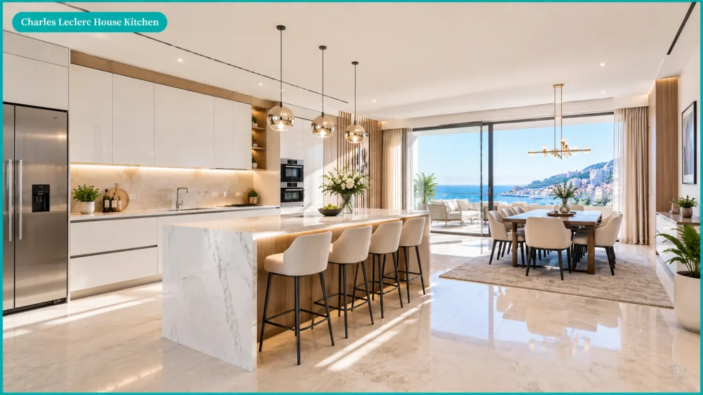 Charles Leclerc House Kitchen