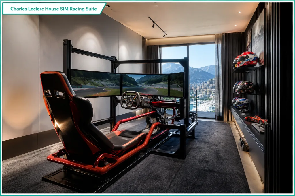 Charles Leclerc House SIM Racing Suite