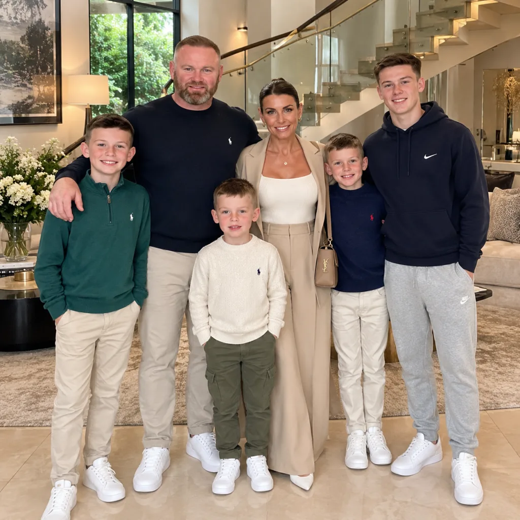 Coleen Rooney Family