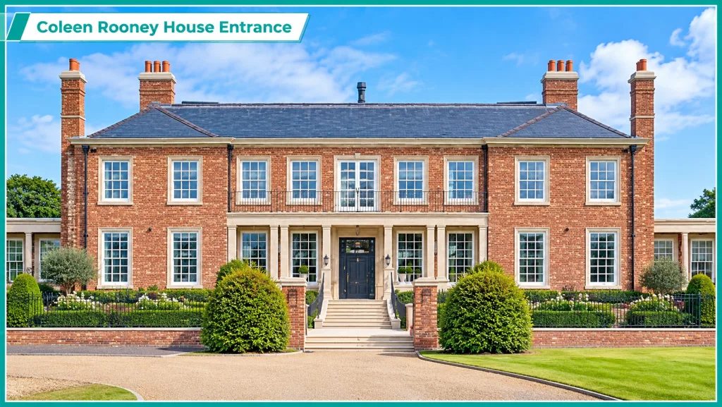 Coleen Rooney House Entrance