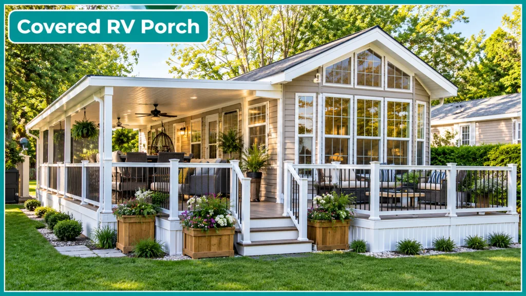 Covered RV Porch