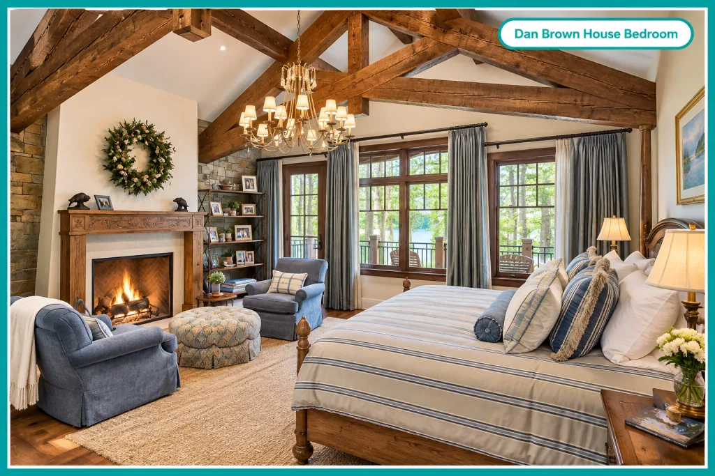 Dan Brown House Bedroom