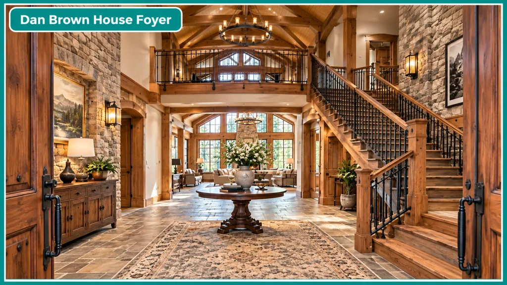 Dan Brown House Foyer
