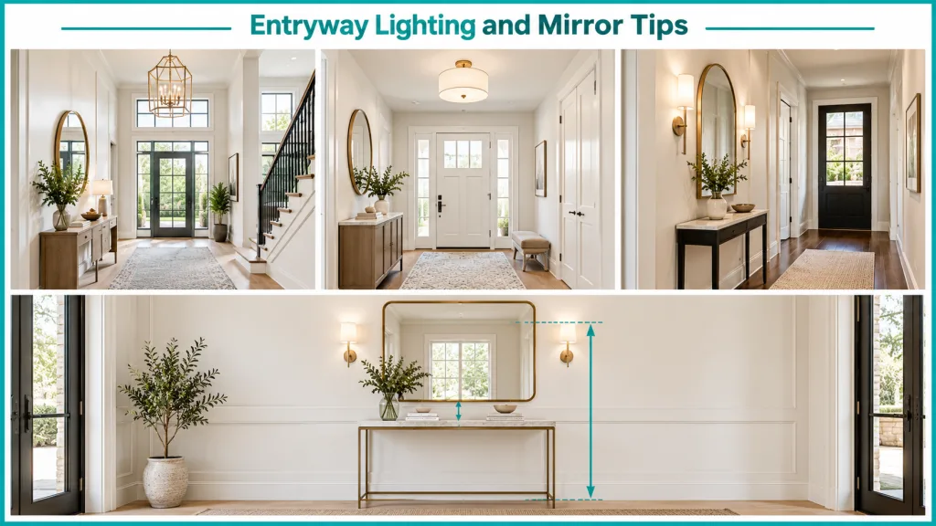 Entryway Lighting and Mirror Tips