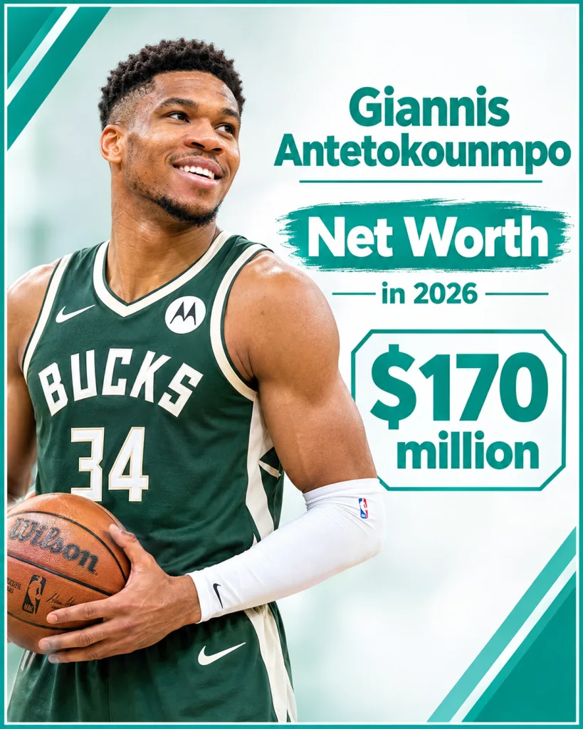 Giannis Antetokounmpo Net Worth in 2026
