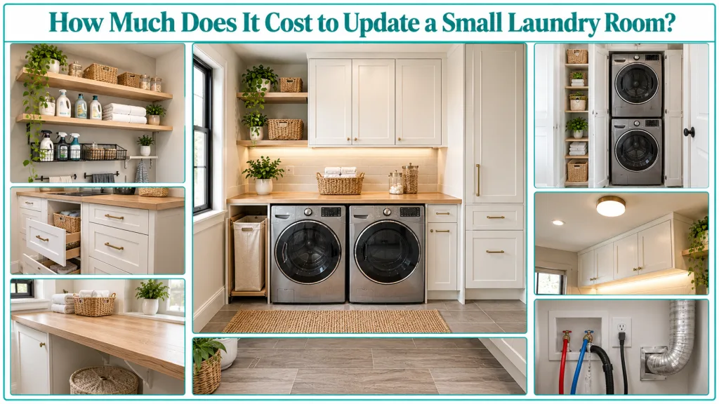 How Much Does It Cost to Update a Small Laundry Room