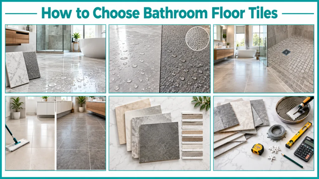 How to Choose Bathroom Floor Tiles
