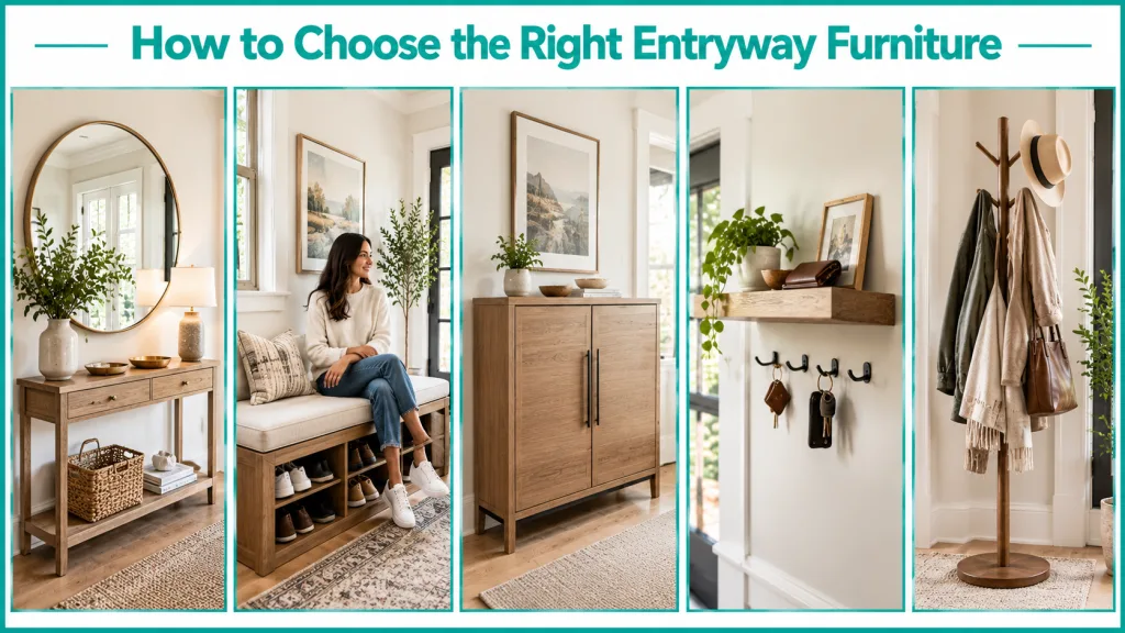 How to Choose the Right Entryway Furniture