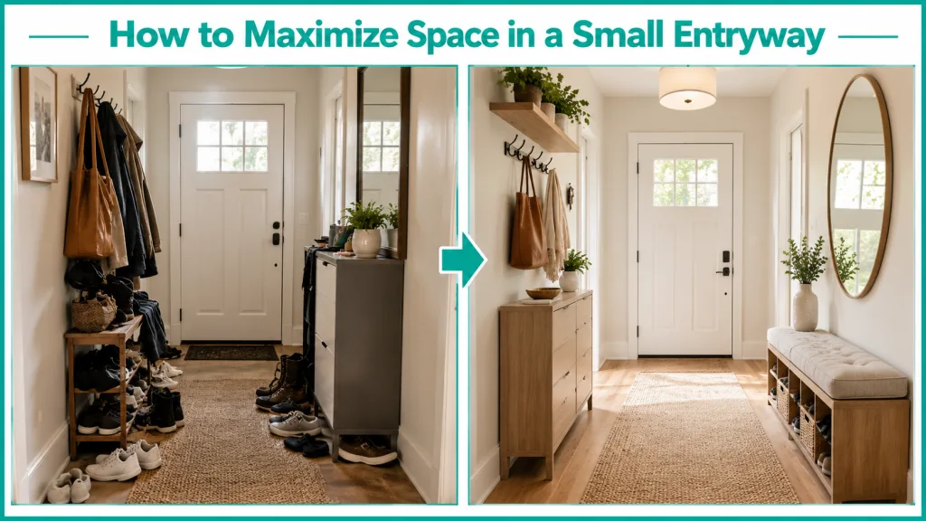 How to Maximize Space in a Small Entryway