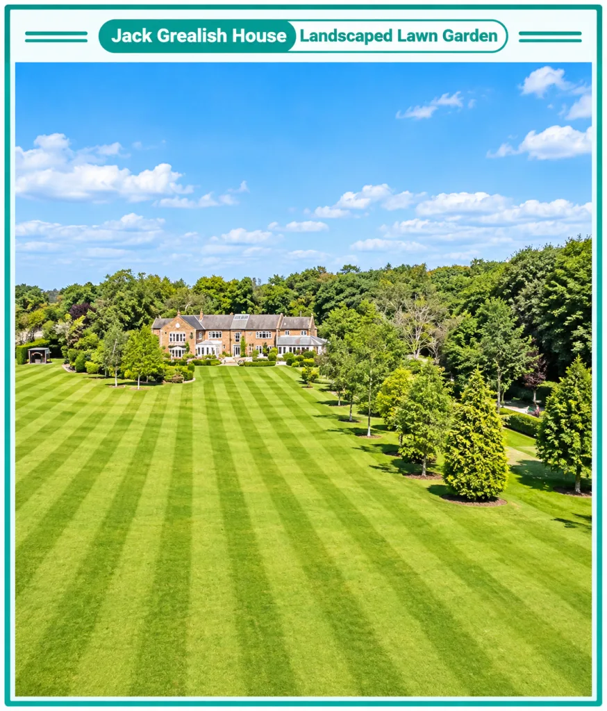 Jack Grealish House Landscaped Lawn Garden