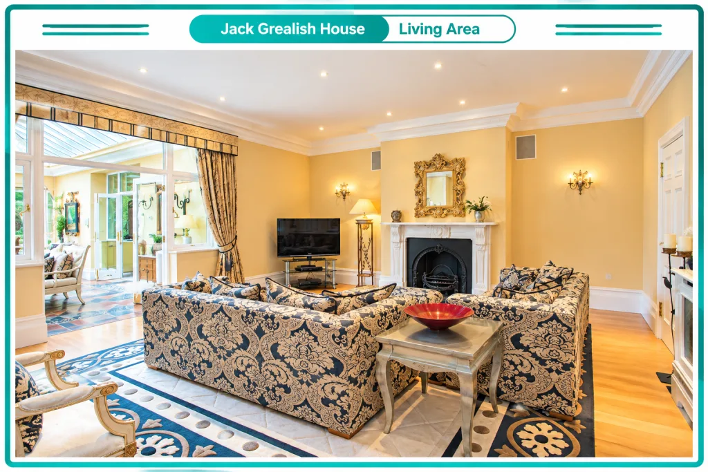 Jack Grealish House Living Area