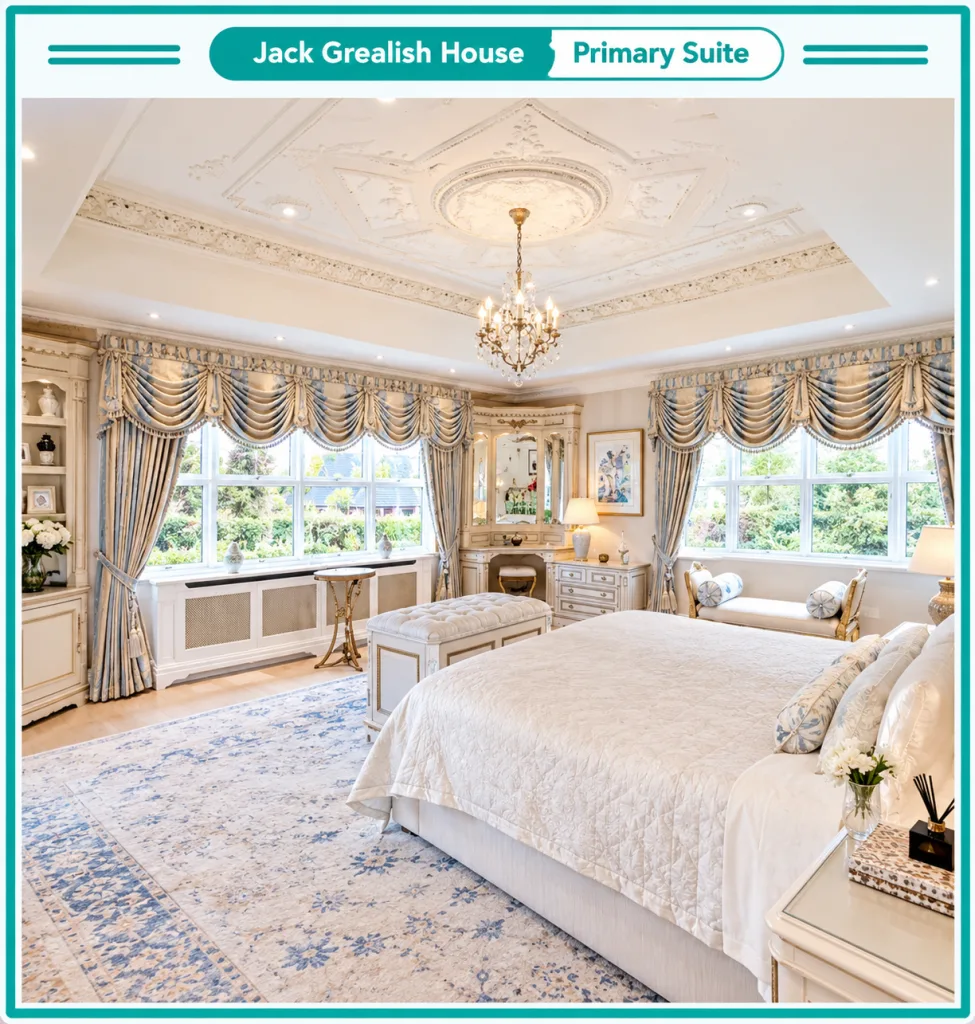Jack Grealish House Primary Suite