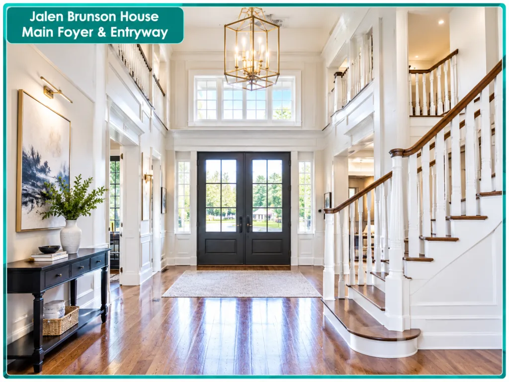 Jalen Brunson House Main Foyer & Entryway