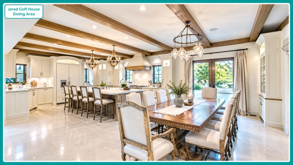 Jared Goff House Dining Area