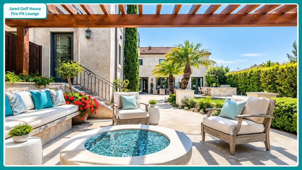 Jared Goff House Fire-Pit Lounge