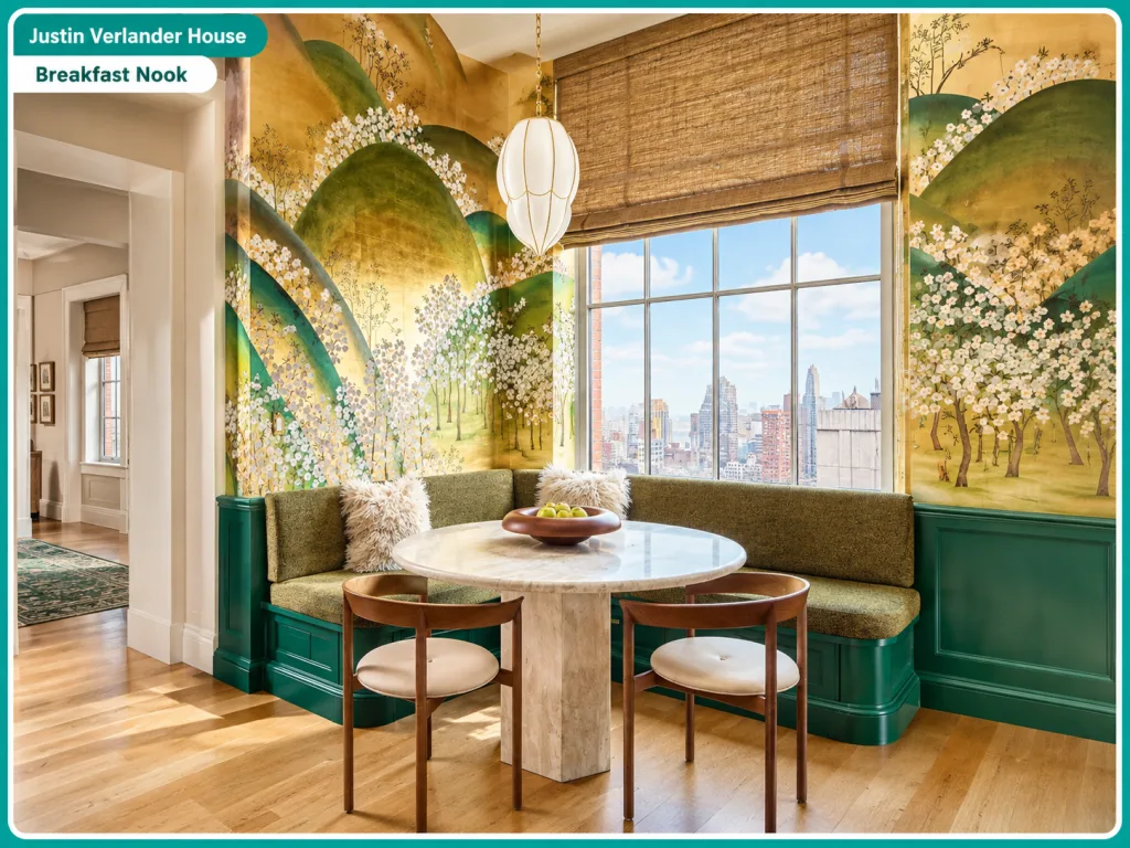 Justin Verlander House Breakfast Nook