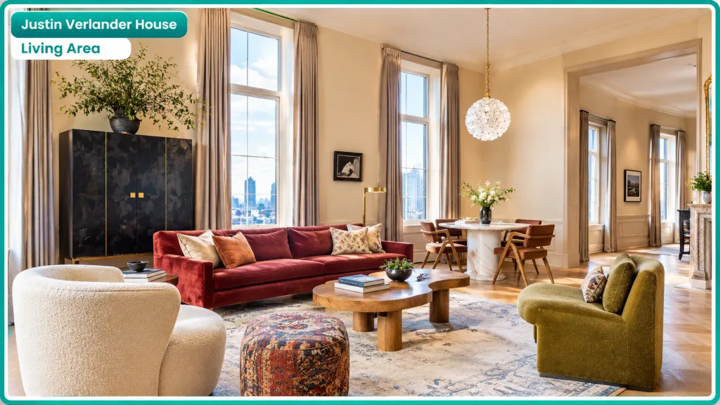 Justin Verlander House Living Area