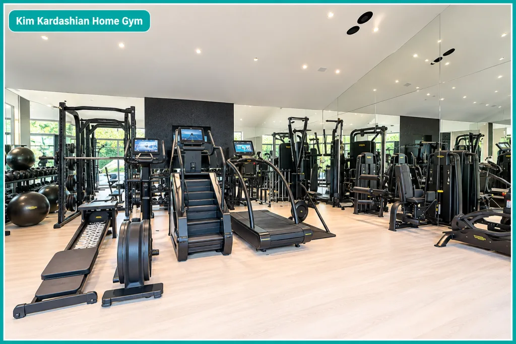 Kim Kardashian Home Gym