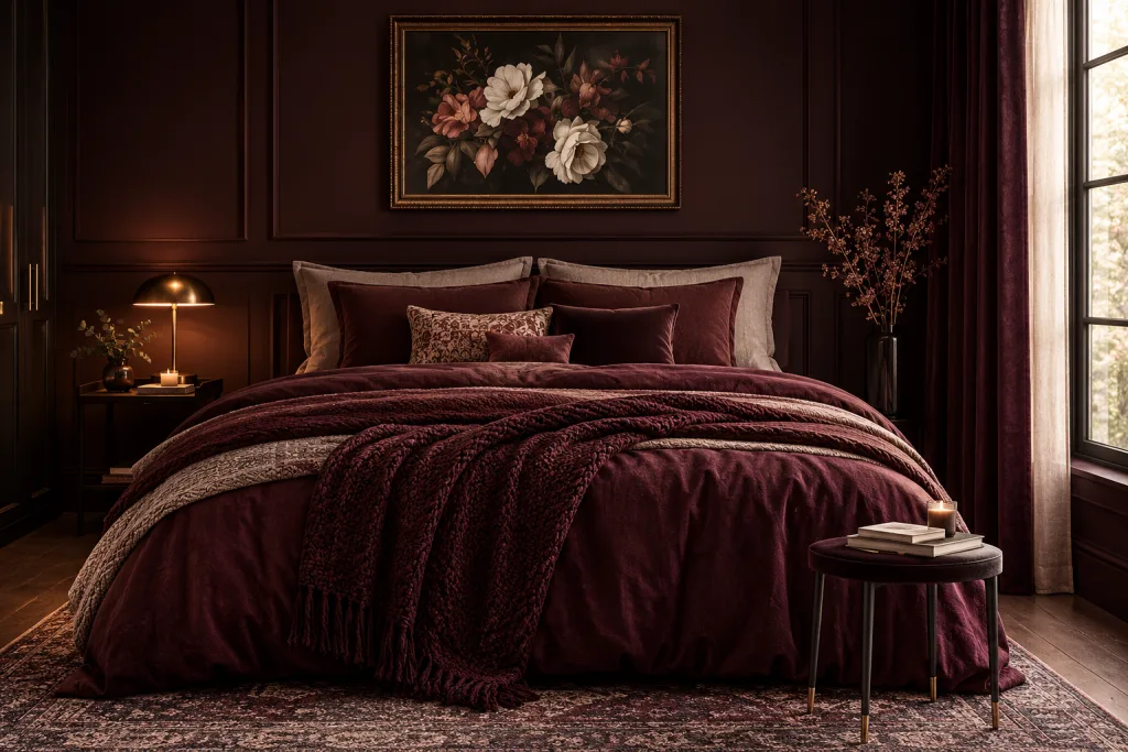 Layer Bedding for a Soft and Cozy Bedroom for Moody Bedroom Decor