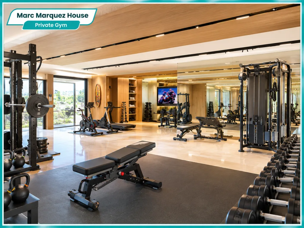 Marc Marquez House Private Gym