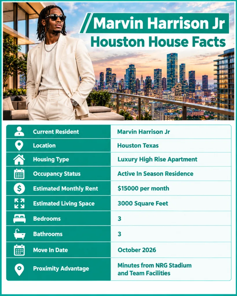Marvin Harrison Jr Houston House Facts