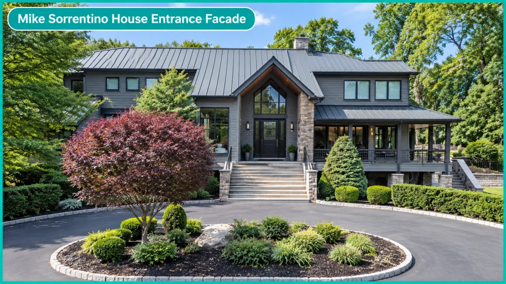 Mike Sorrentino House Entrance Facade