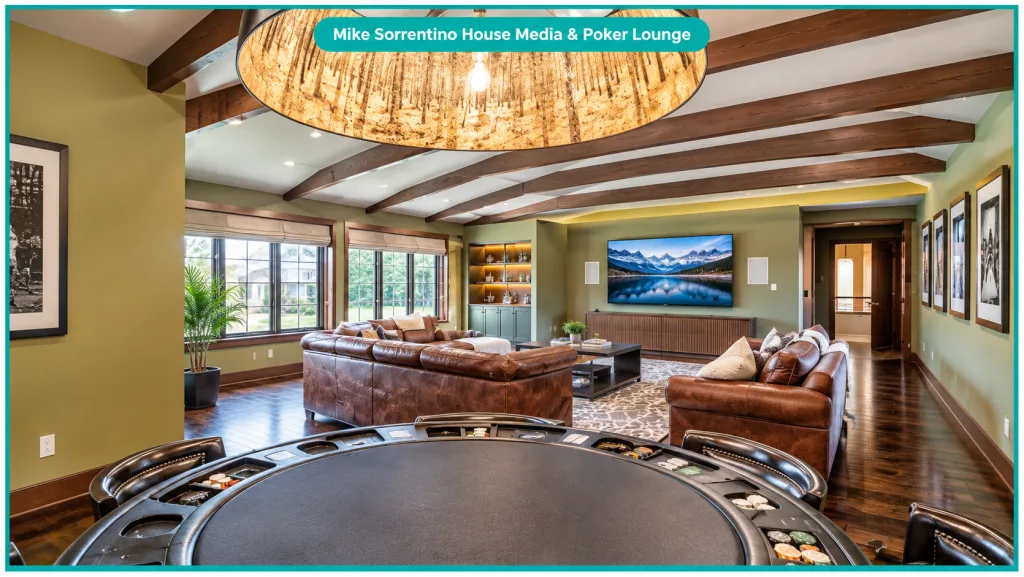 Mike Sorrentino House Media & Poker Lounge