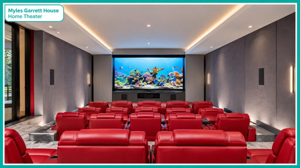 Myles Garrett Home Theater