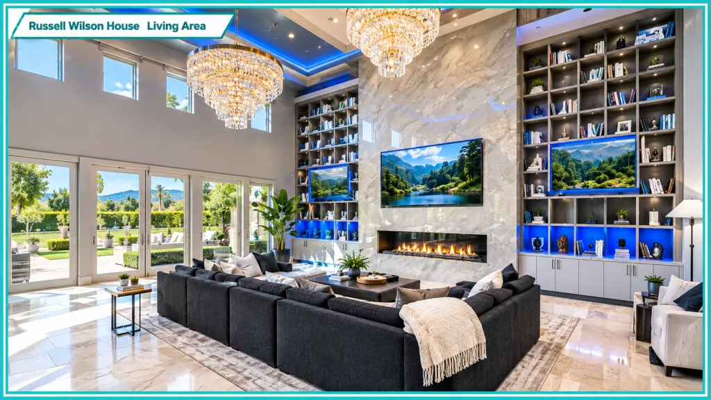 Russell Wilson House Living Area