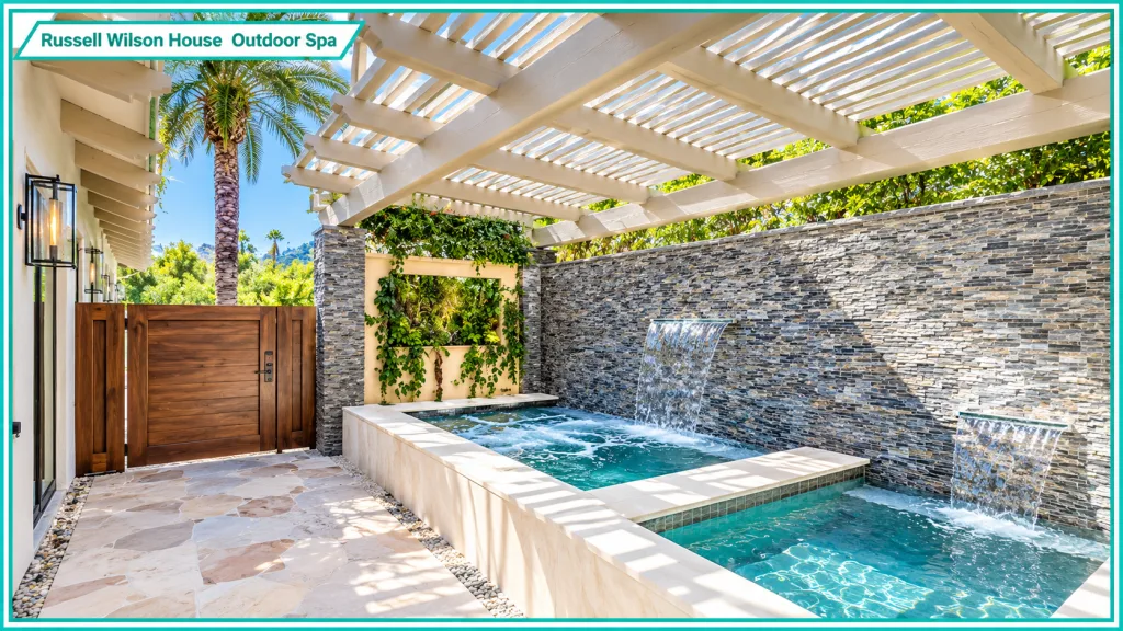 Russell Wilson House Outdoor Spa
