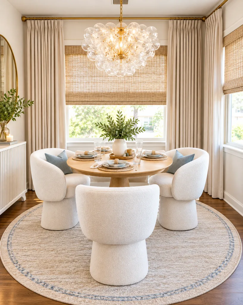 Select the Right Rug For Small Dining Room
