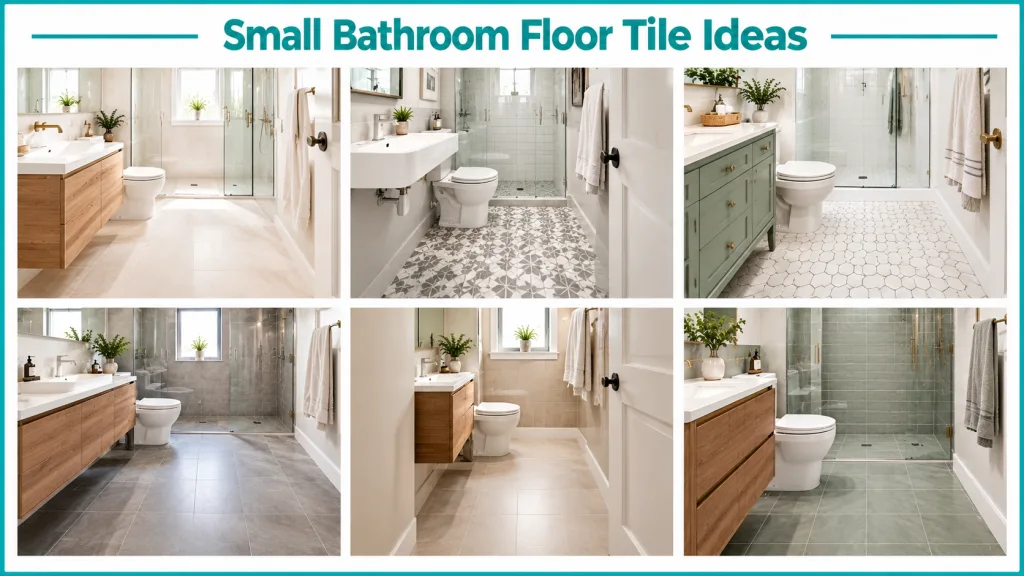 Small Bathroom Floor Tile Ideas