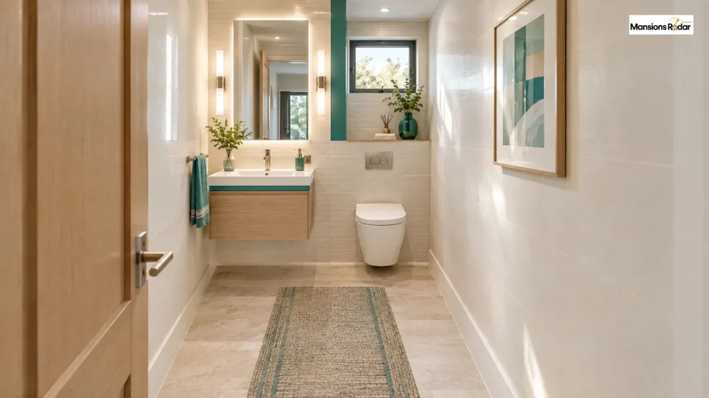Toilet and Sink on the Same Wall