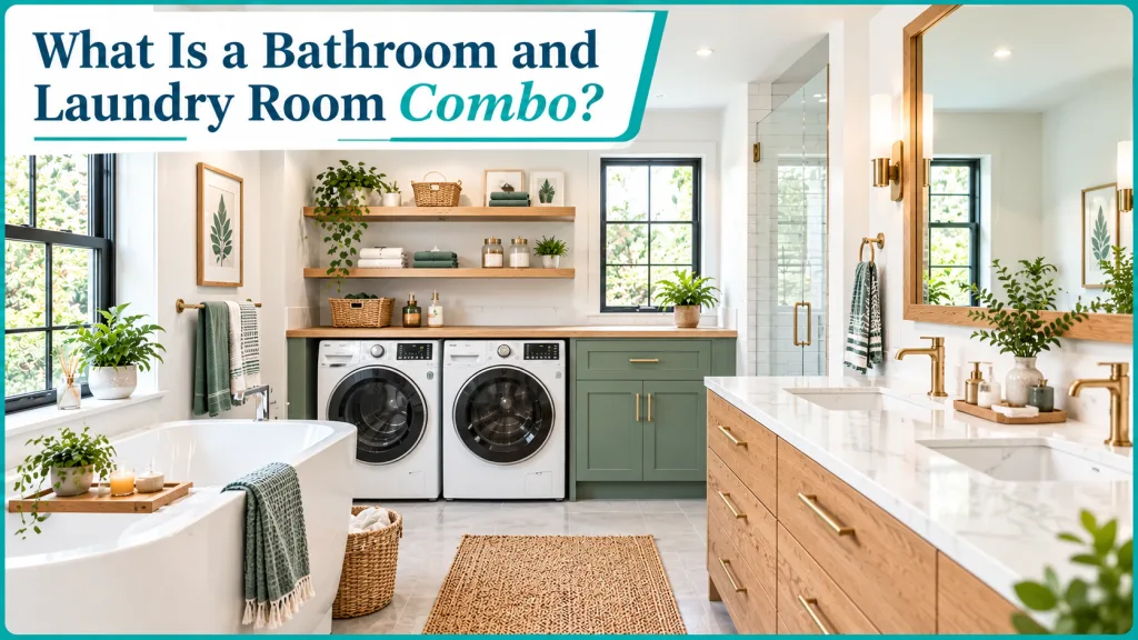 What Is a Bathroom and Laundry Room Combo
