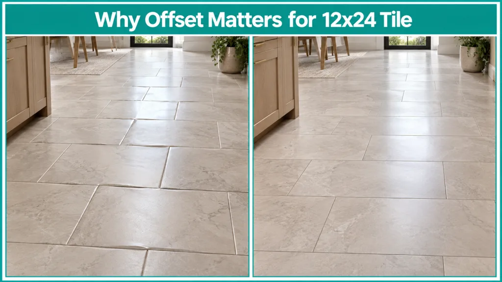 Why Offset Matters for 12x24 Tile